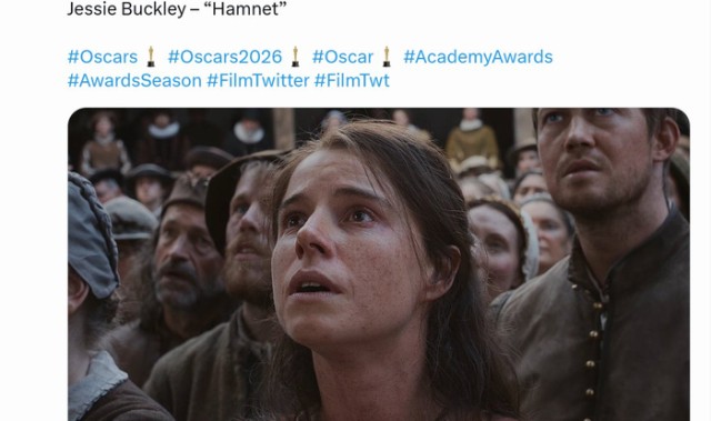 杰西·巴克利凭《哈姆奈特》获奥斯卡最佳女主角|TNA|杰西-巴克利_新浪新闻